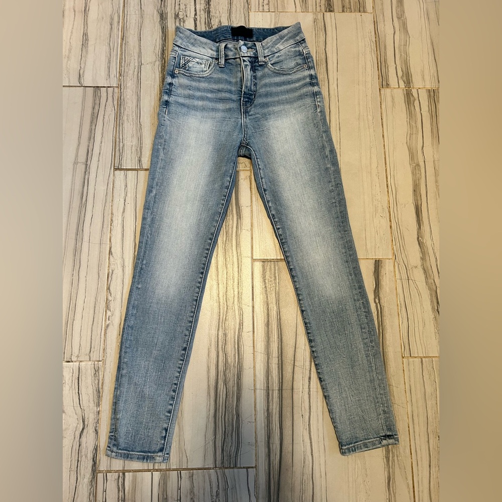 Like New Buckle Black Fit No. 35 Ankle Skinny Jean 23x27